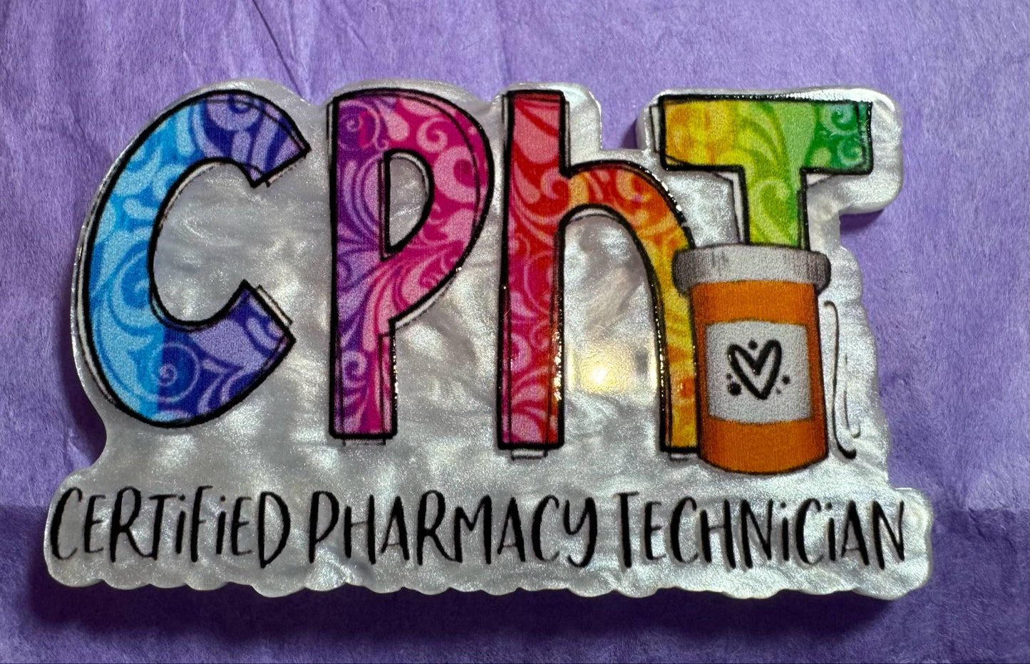 Certified Pharmacy Tech - Badge Pull