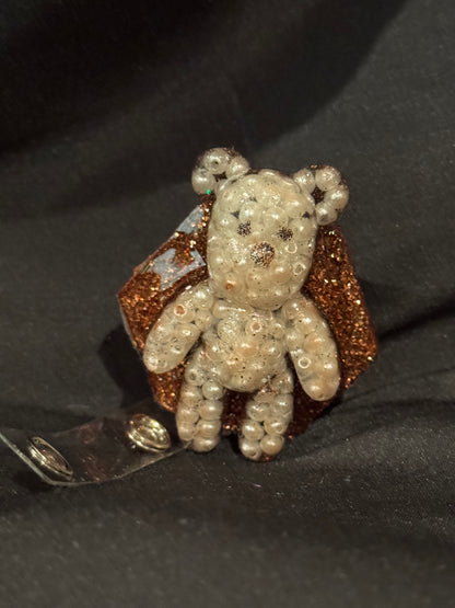 Pearl the Bear Badge Reel