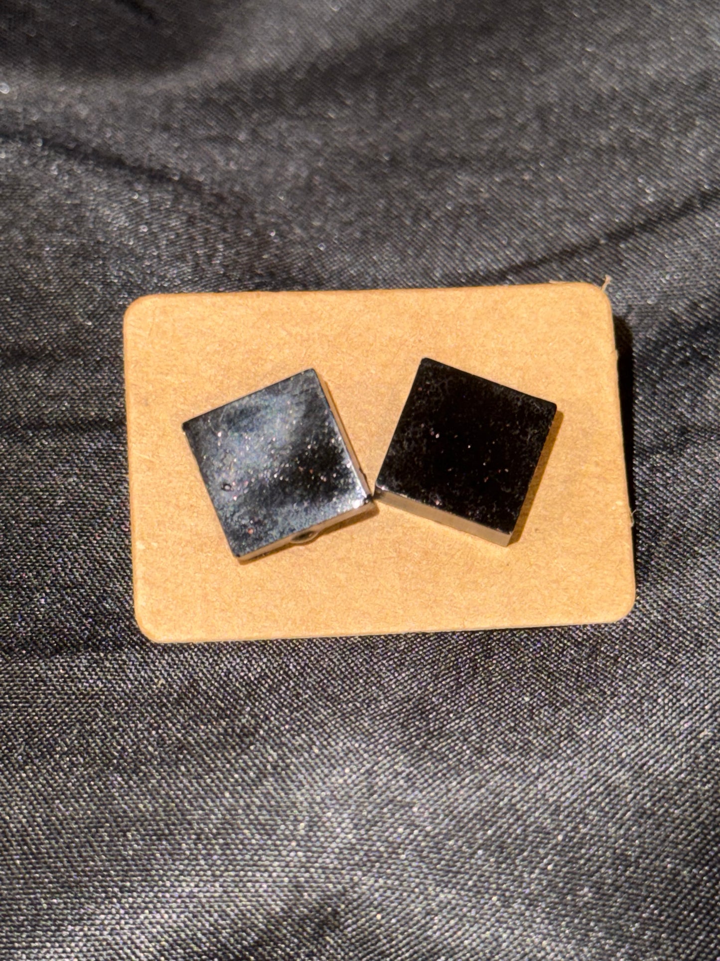 Darkness Square Studs