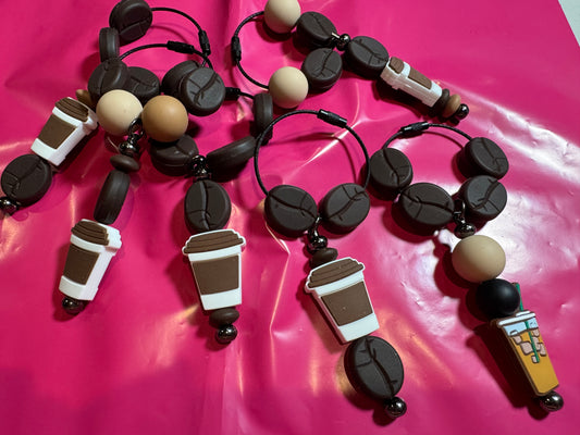 Coffee Cup (2 step) - Bag Tag/Key Ring