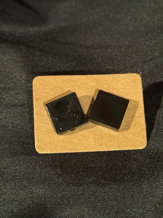Darkness Square Studs