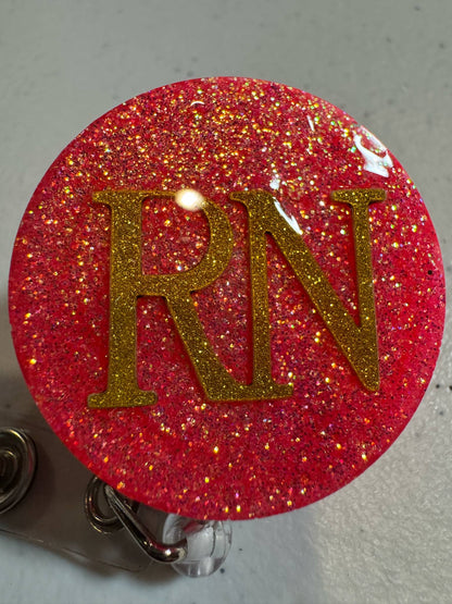 RN - Coral & Gold