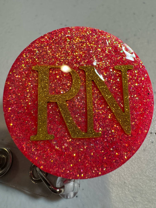 RN - Coral & Gold