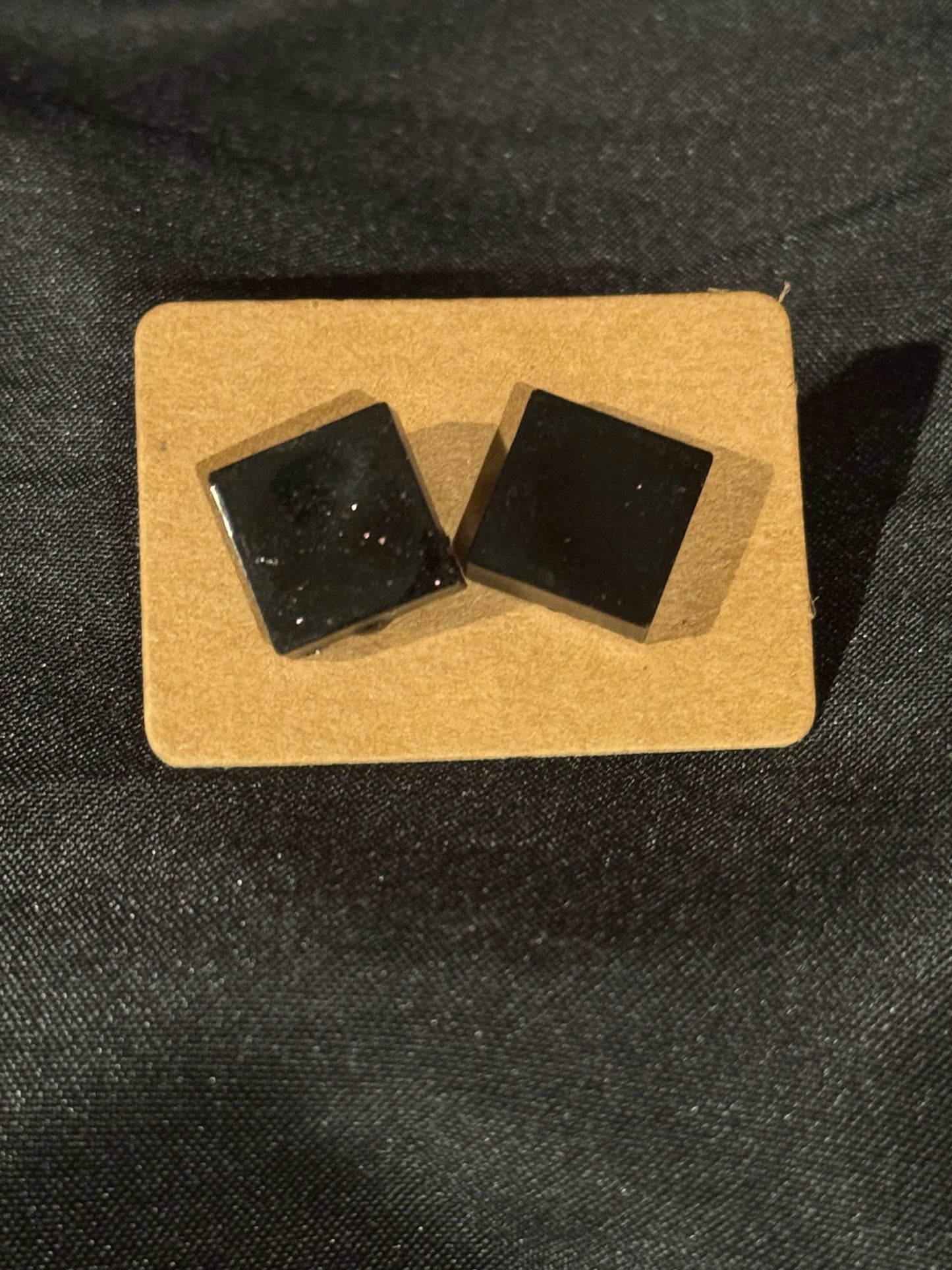 Darkness Square Studs