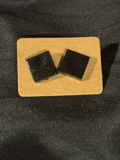 Darkness Square Studs
