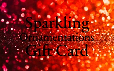 Sparkling Ornamentations Gift Card