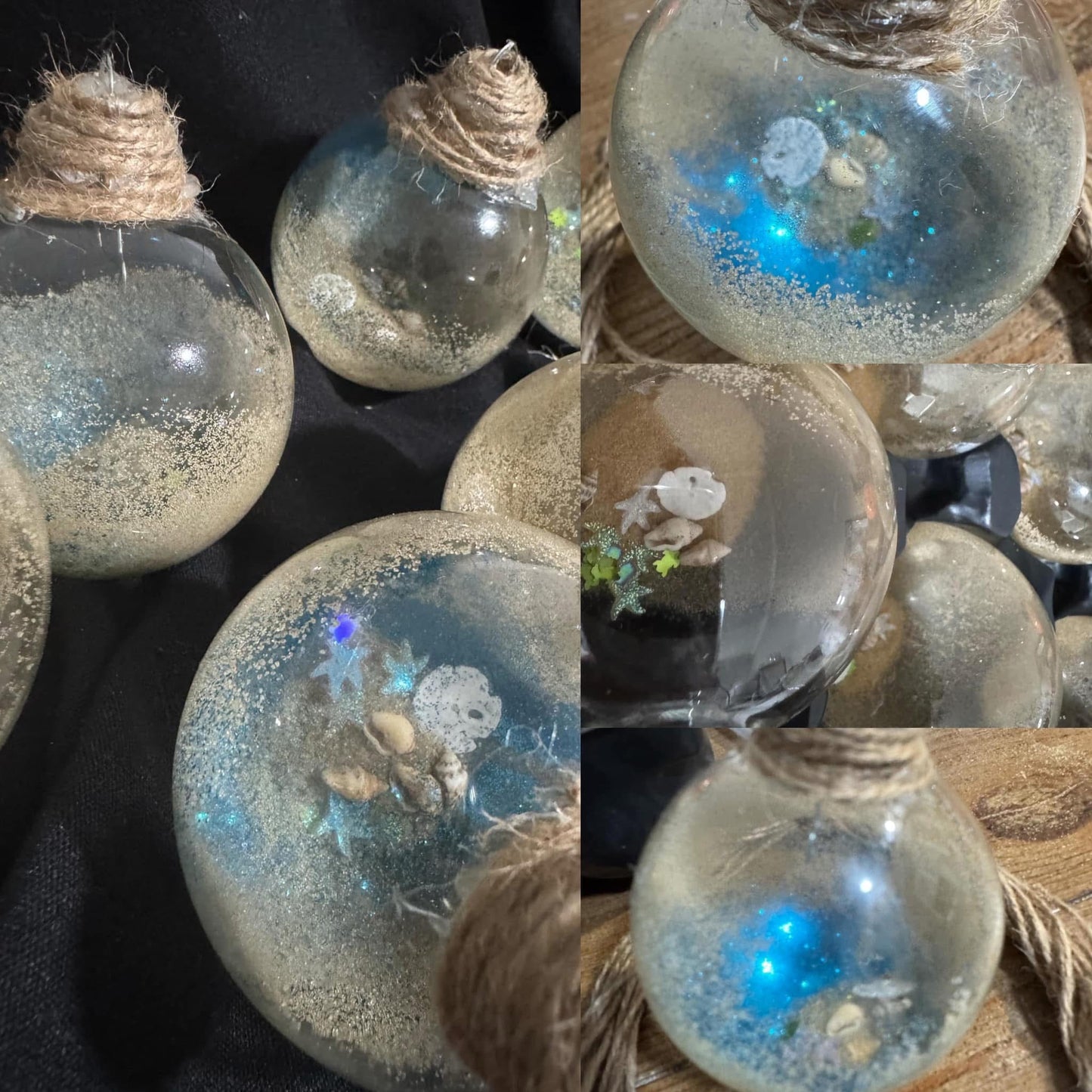 Sand and Sea - Beach Inspired Ornaments