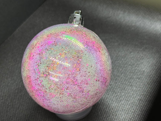 Tie-Dye Confetti Ornament