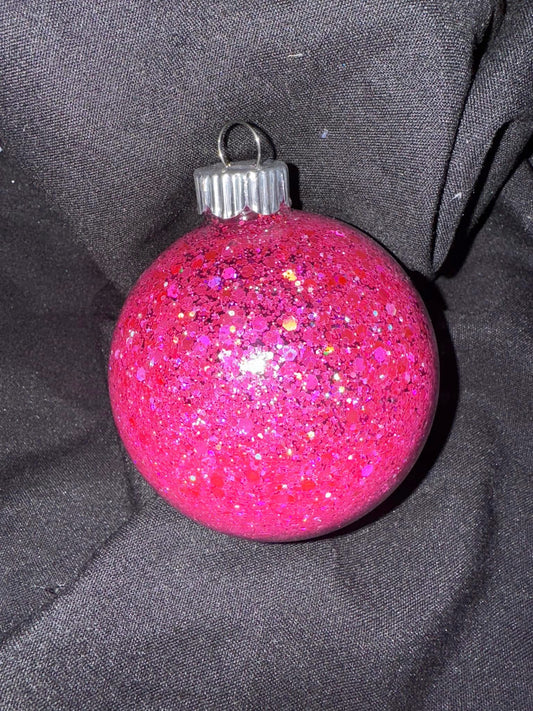 Pink Glitz Ornament