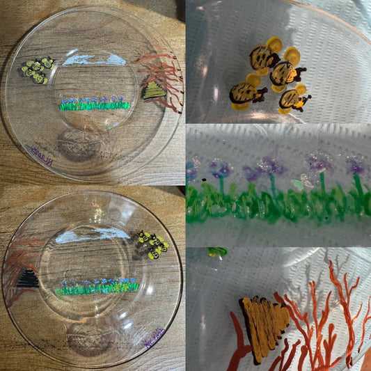 Simplicity in Nature - Glass Plate